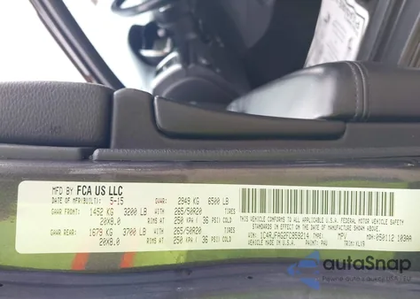 2015 Jeep Grand Cherokee Altitude из США, поврежденный, VIN 1C4RJFAG2FC859214